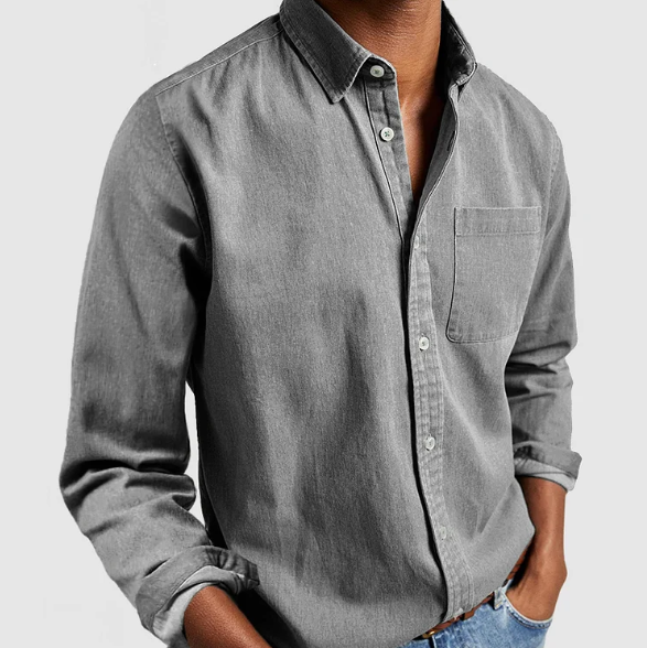 Chemise en coton pour homme