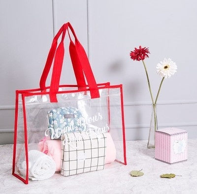 SoSun - Sac de plage en PVC transparent