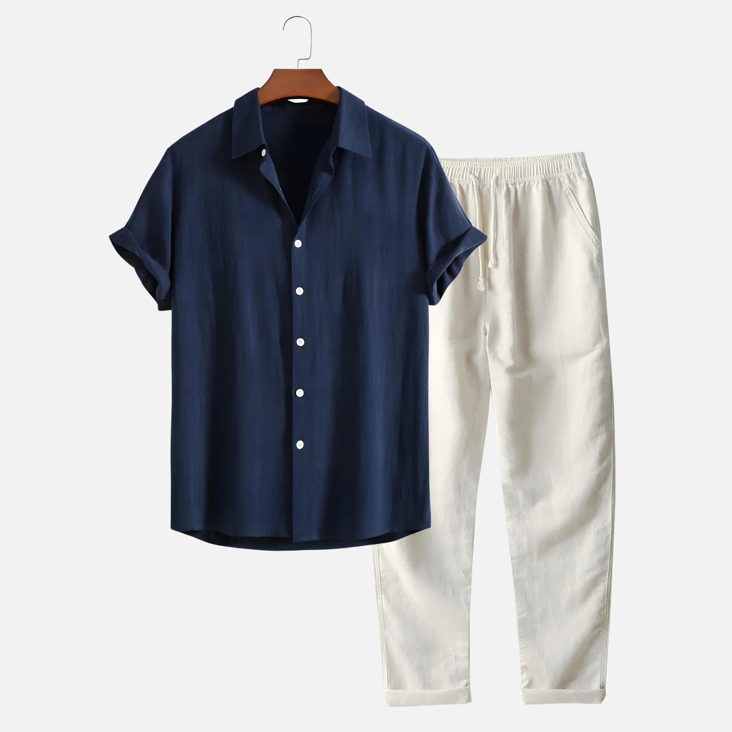 Rinz - Polo et pantalon en lin