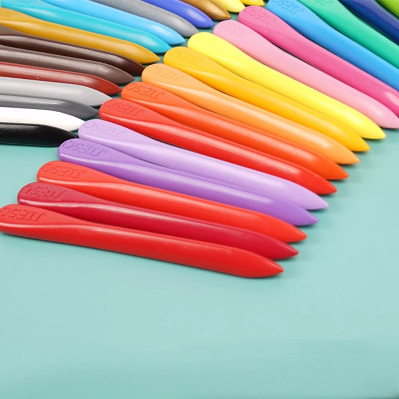 Crayons de cire naturels et colorés - EcoCrayons pour une coloration durable