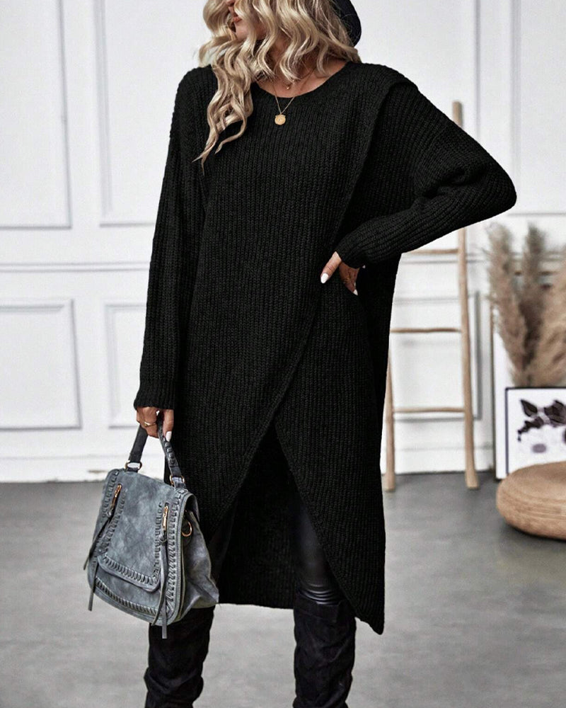 Lopez - Robe pull en tricot moderne