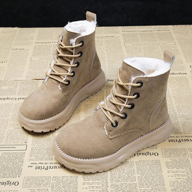 Lina - Chaussures d'hiver imperméables à semelle haute Femme