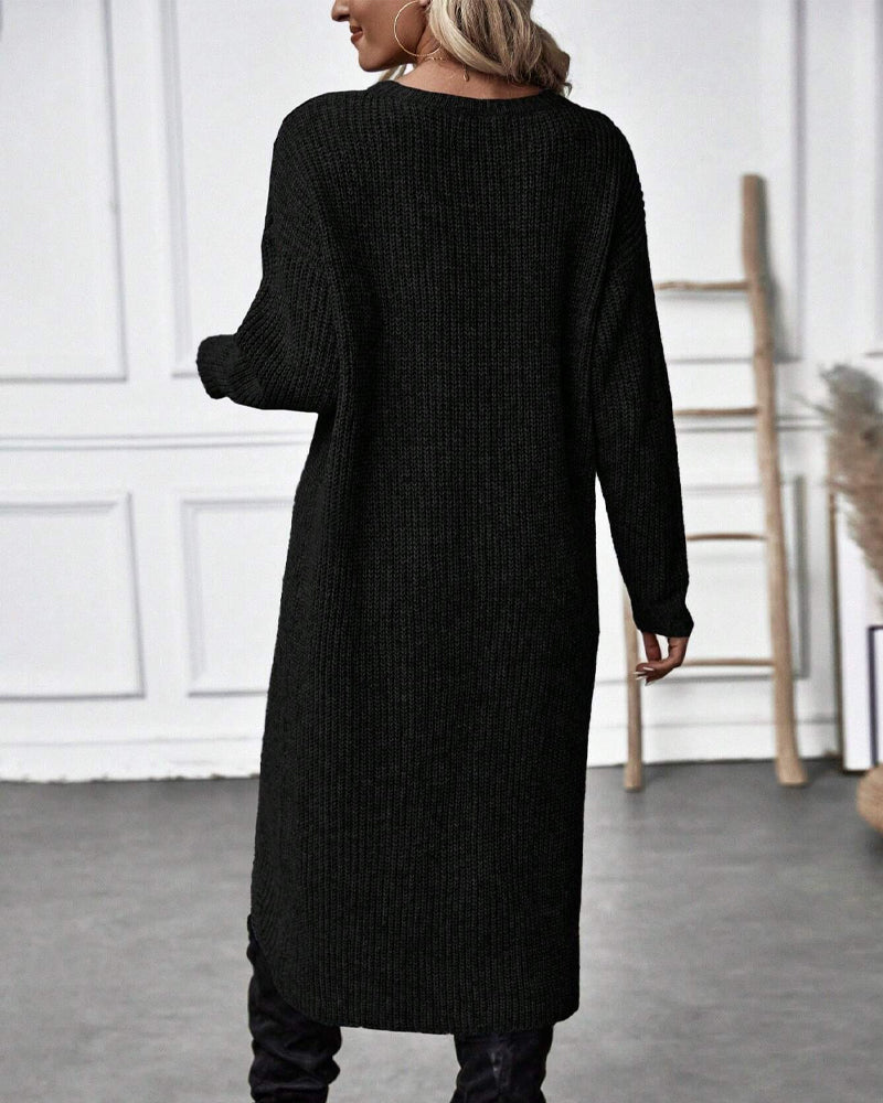 Lopez - Robe pull en tricot moderne