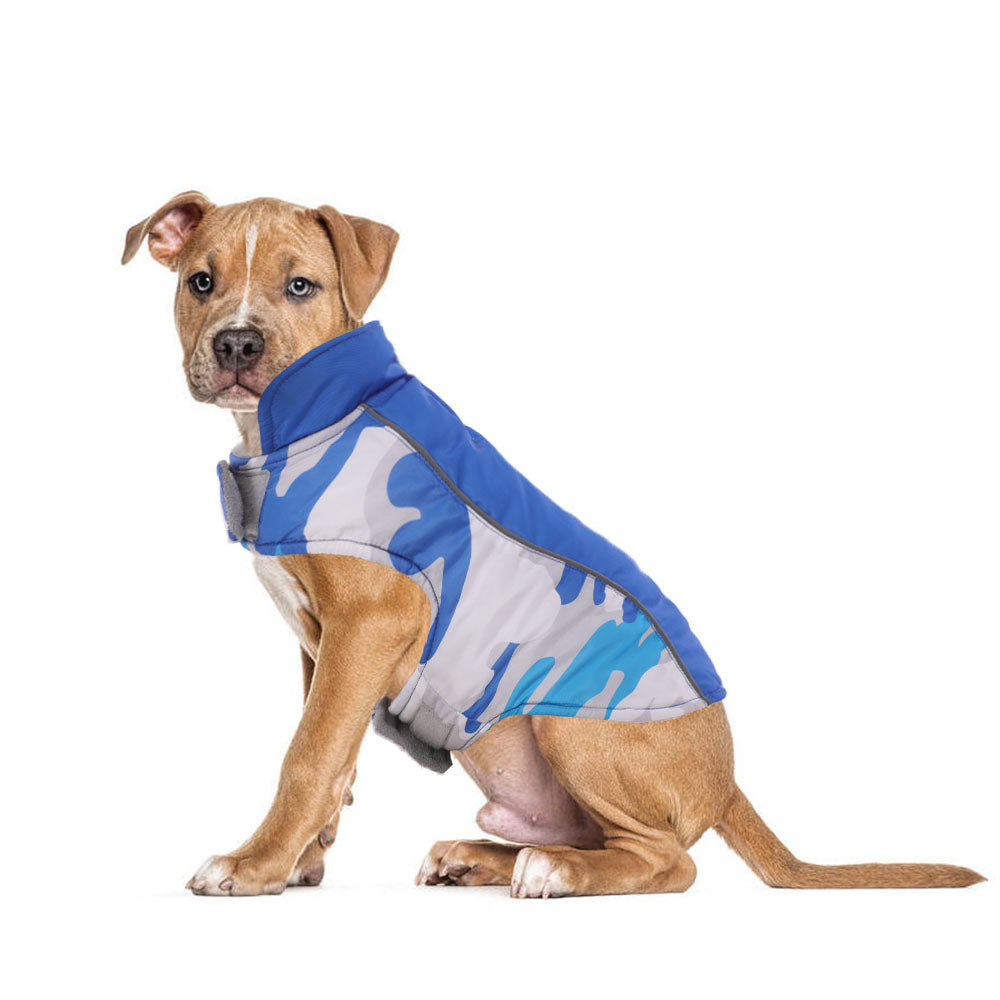 PawComfort - Manteau de camouflage pour chien avec coutures réfléchissantes - Sécurité et style