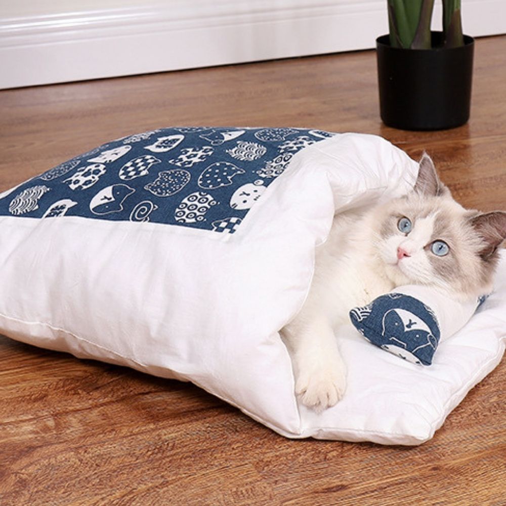 Lit douillet pour chats "Kitty Pouch" - Confort et protection