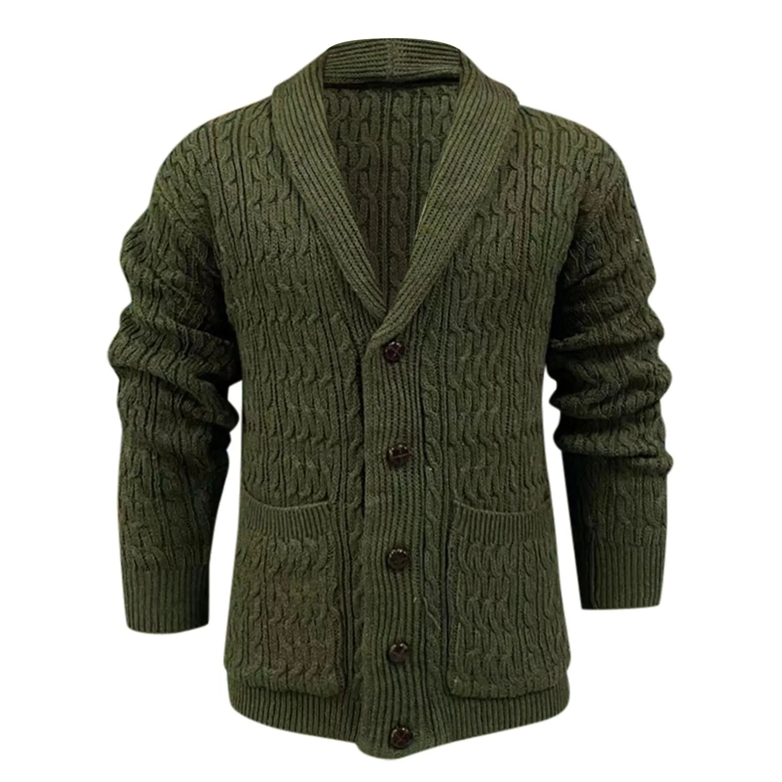 Henry CottonButton Cardigan - Surdimensionné et chaud