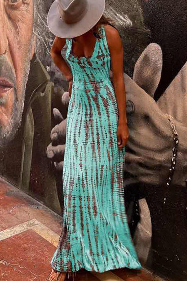 Lina - Robe maxi colorée et élégante