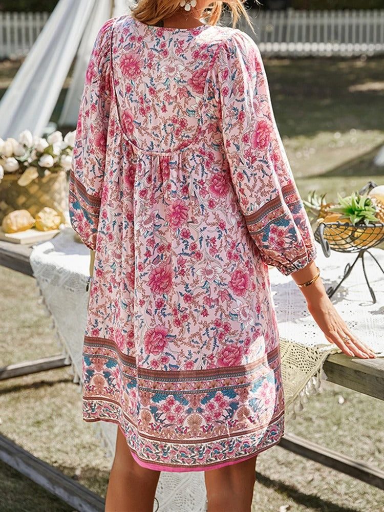 SoSoof - Robe à imprimé floral vintage