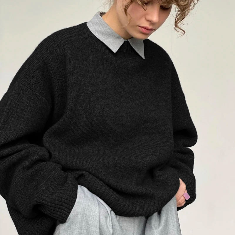 Faye Cashmere Bliss Sweater - Doux et confortable