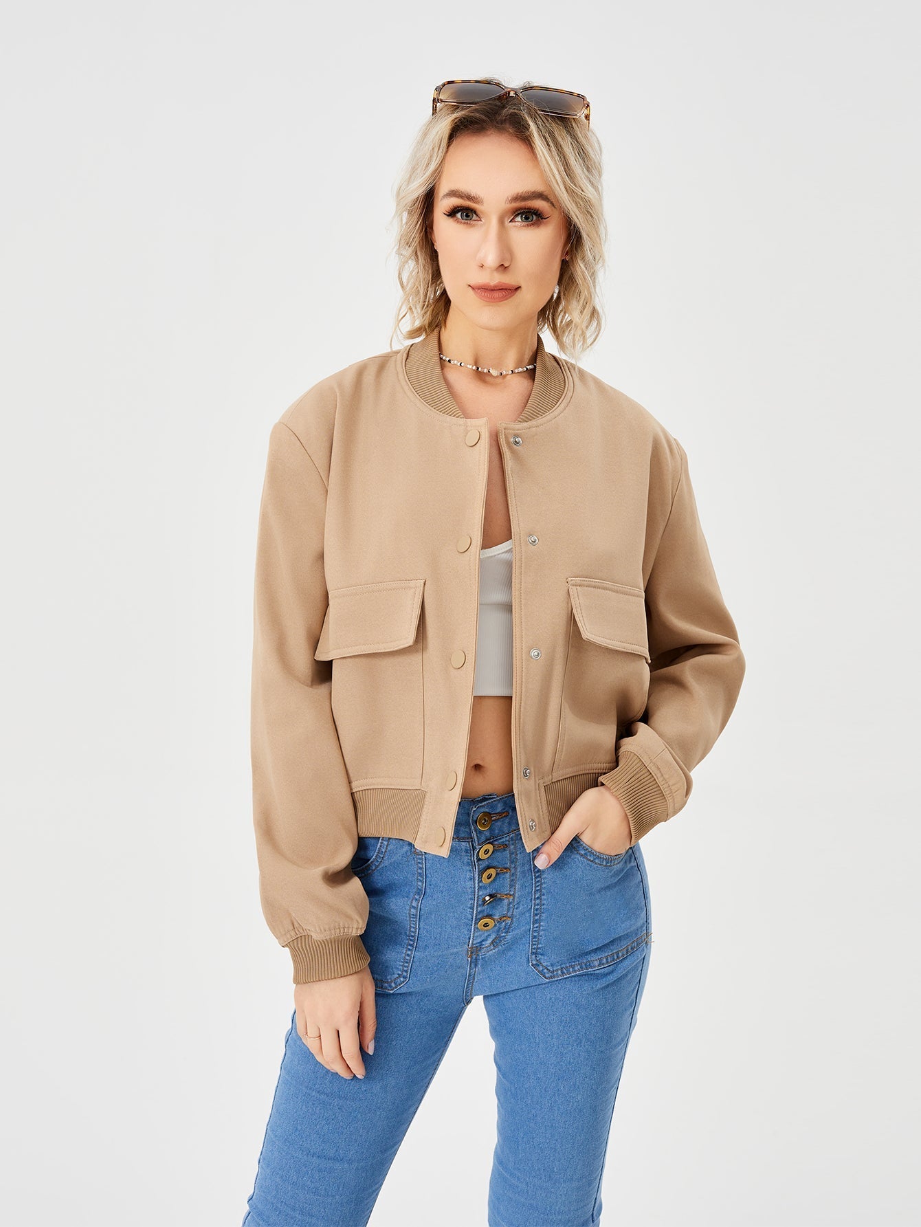 Kate - Veste bombardier fine