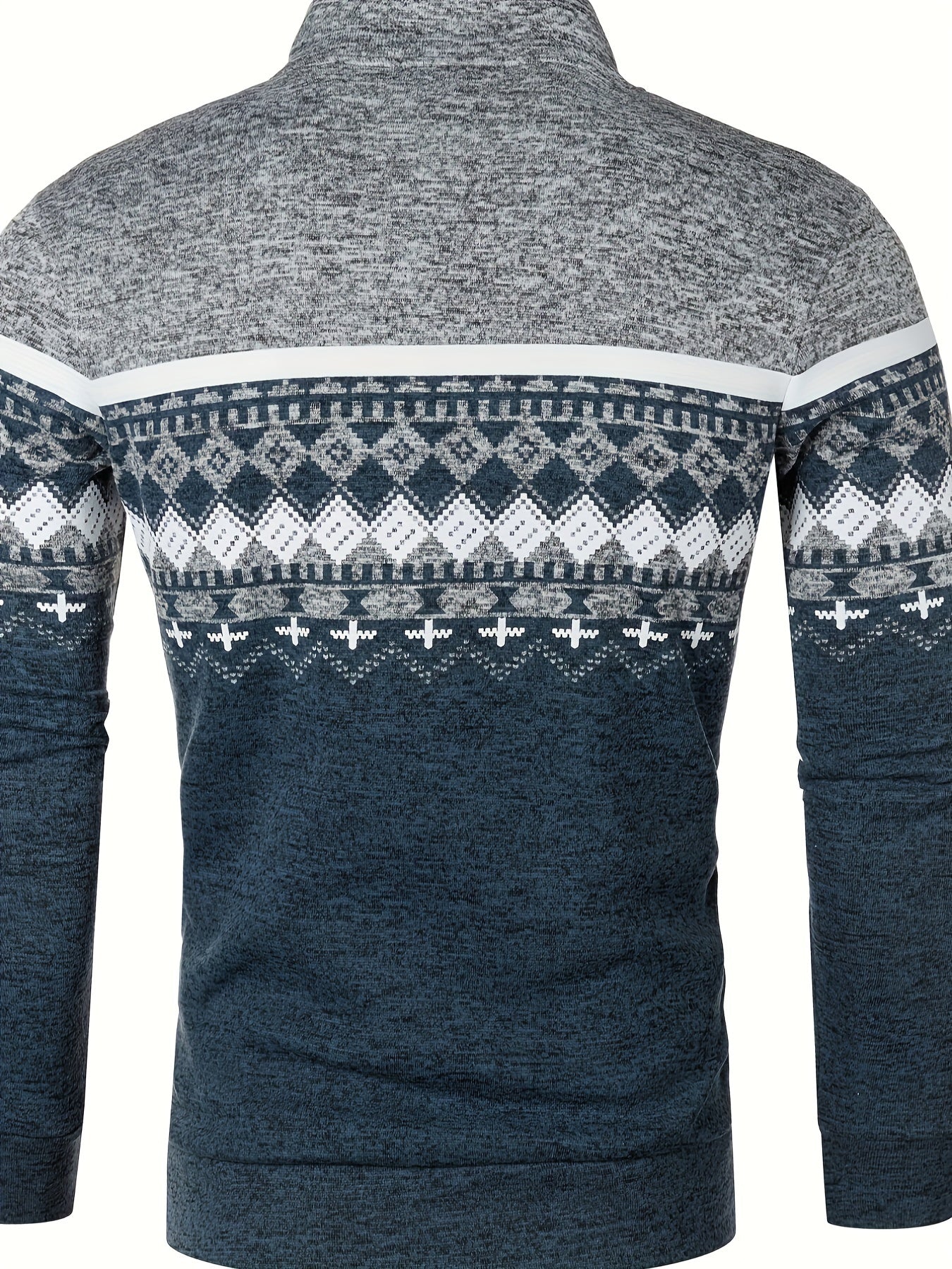 Elias - Pull Chaud avec Zip pour Hommes