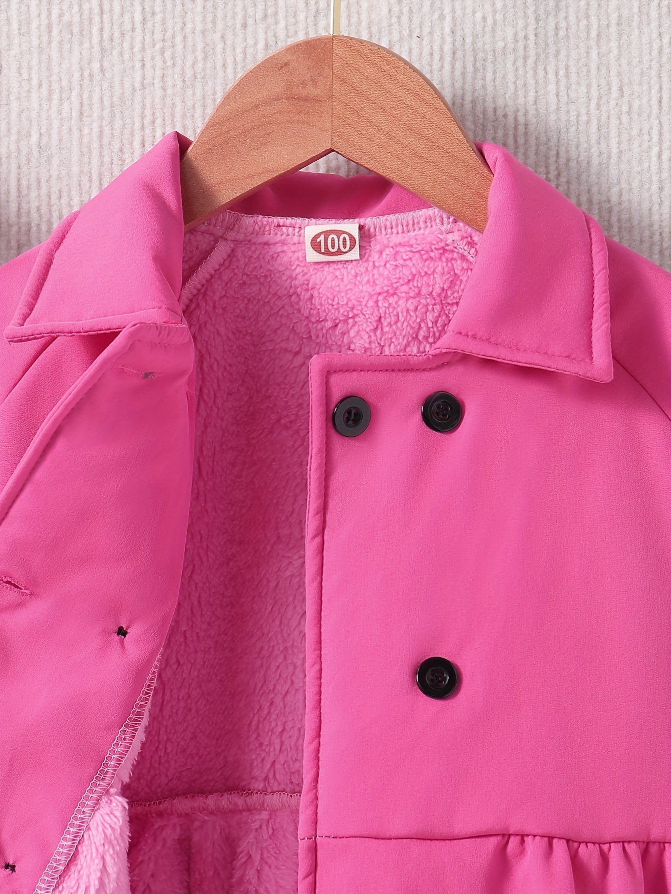 Luna - Manteau d'hiver doublé en polaire pour tout-petits
