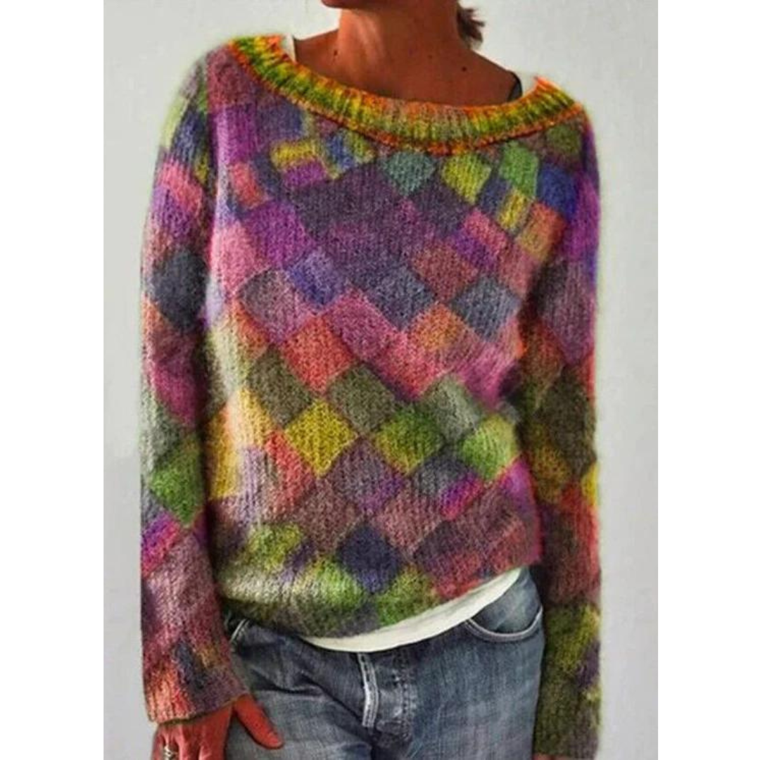 Pull en Maille pour Femme Sophie – Élégance et Confort au Quotidien