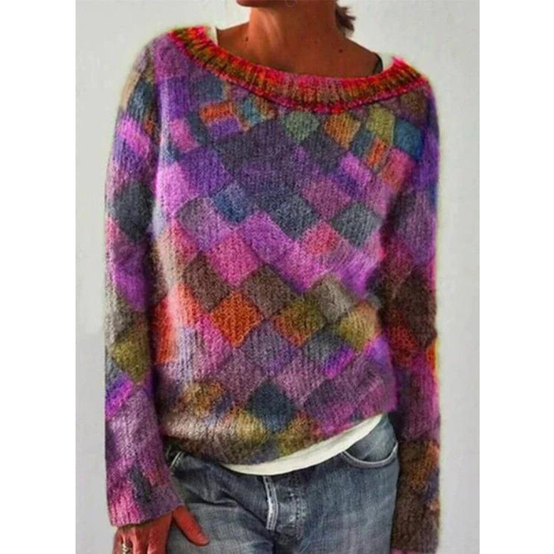 Pull en Maille pour Femme Sophie – Élégance et Confort au Quotidien
