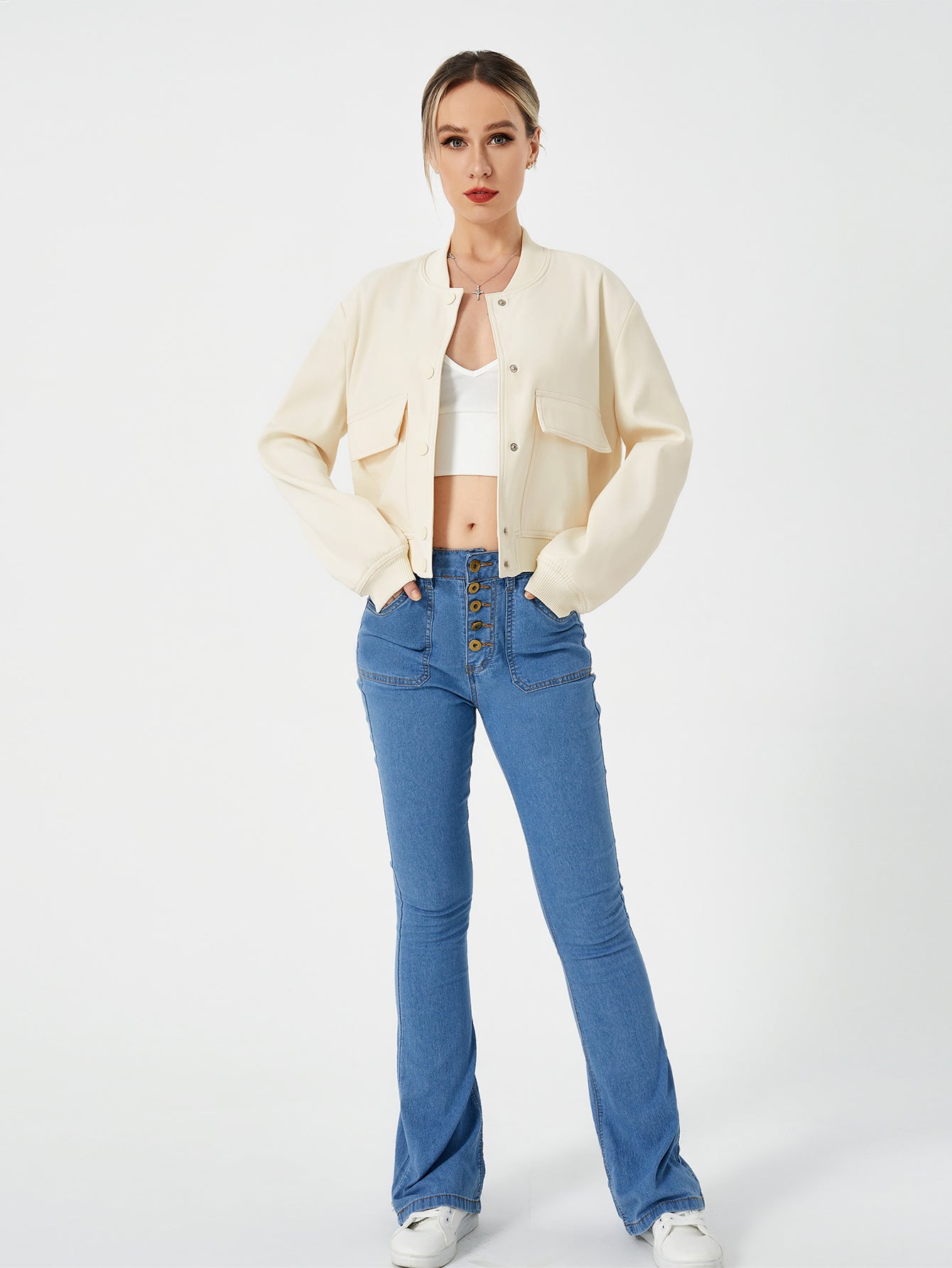 Kate - Veste bombardier fine