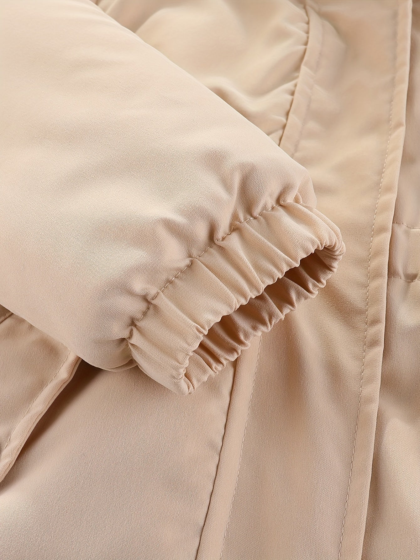 Sophia - Parka matelassée avec fourrure synthétique pour filles
