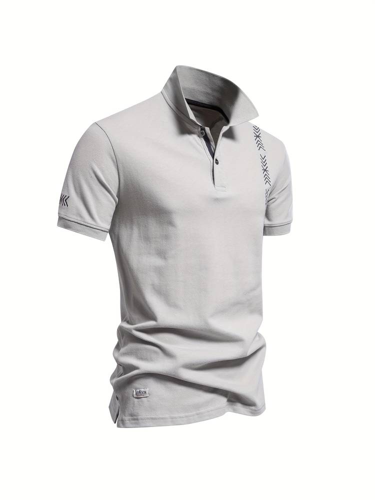 Tobias - Polo avec Finitions Luxueuses pour Homme