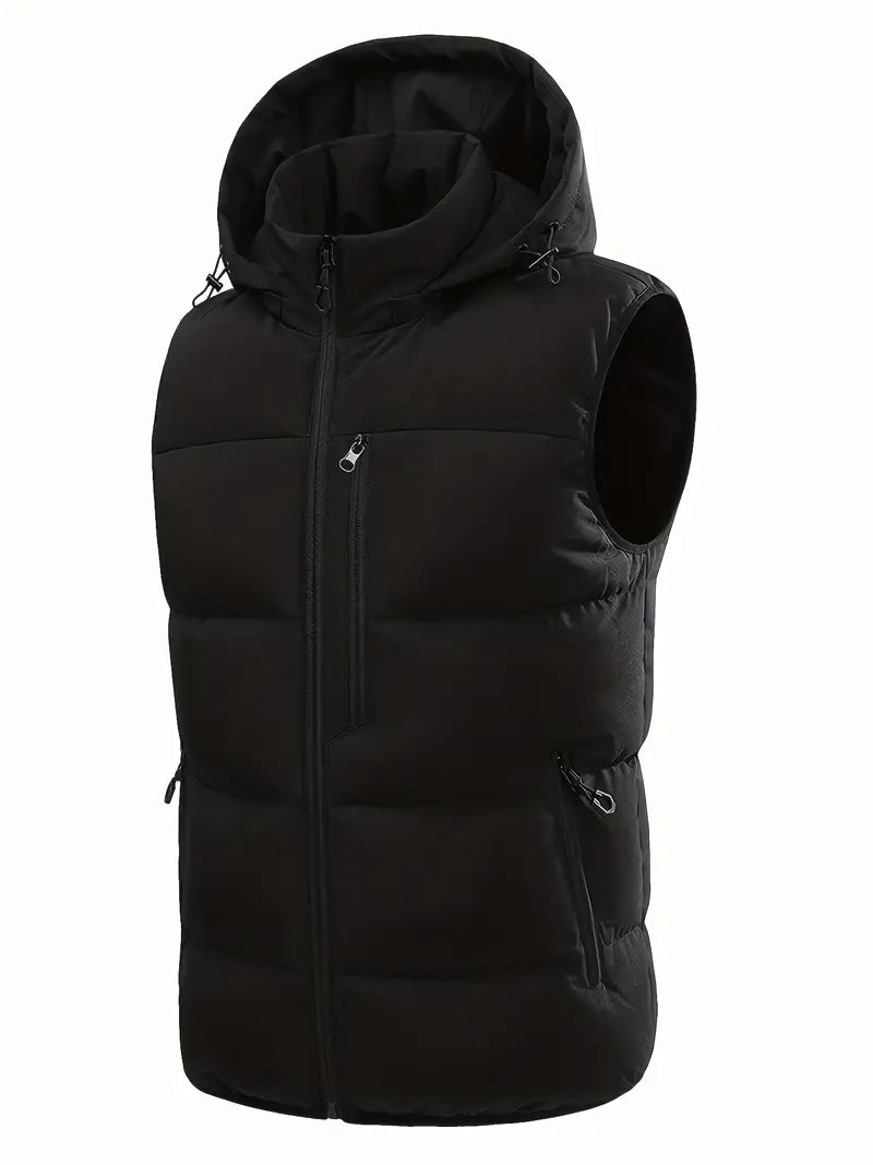 Milan - Bodywarmer d’Hiver Chaud avec Finitions Luxueuses