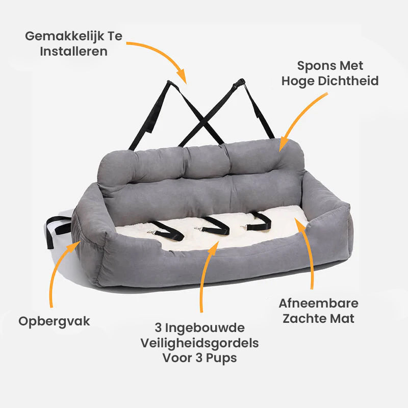 PawComfort - Canapé de voyage pour chiens | Pratique et confortable pour voyager