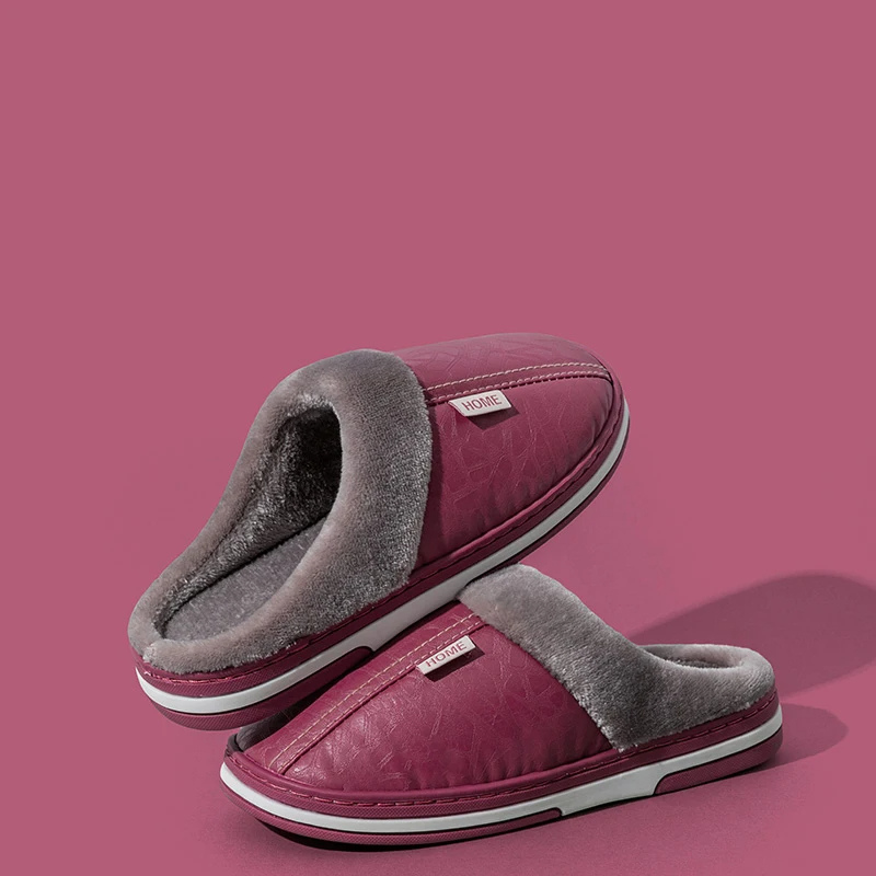 Romy - Pu -leren Ladies Slippers