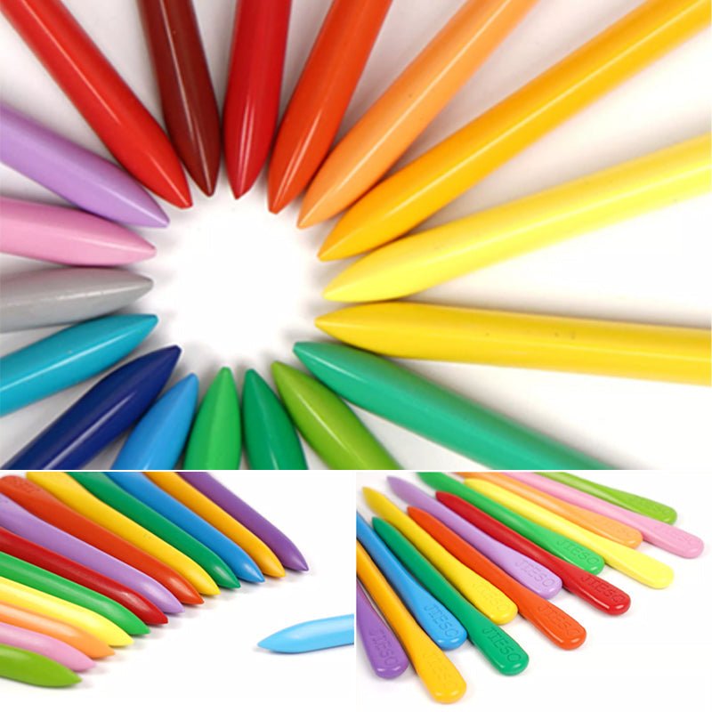 Crayons de cire naturels et colorés - EcoCrayons pour une coloration durable