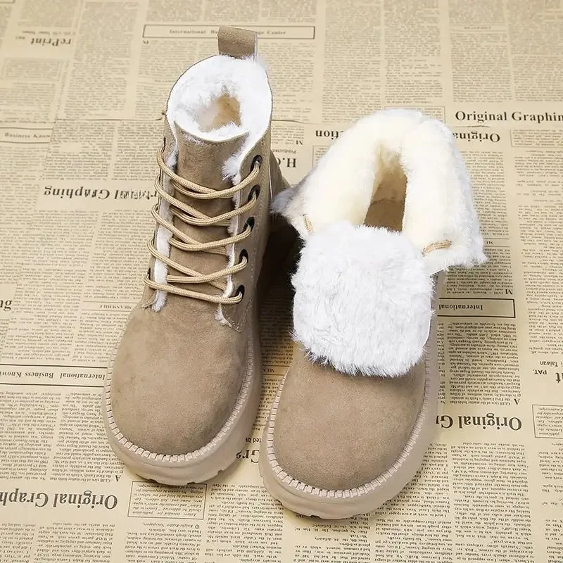 Lina - Chaussures d'hiver imperméables à semelle haute Femme