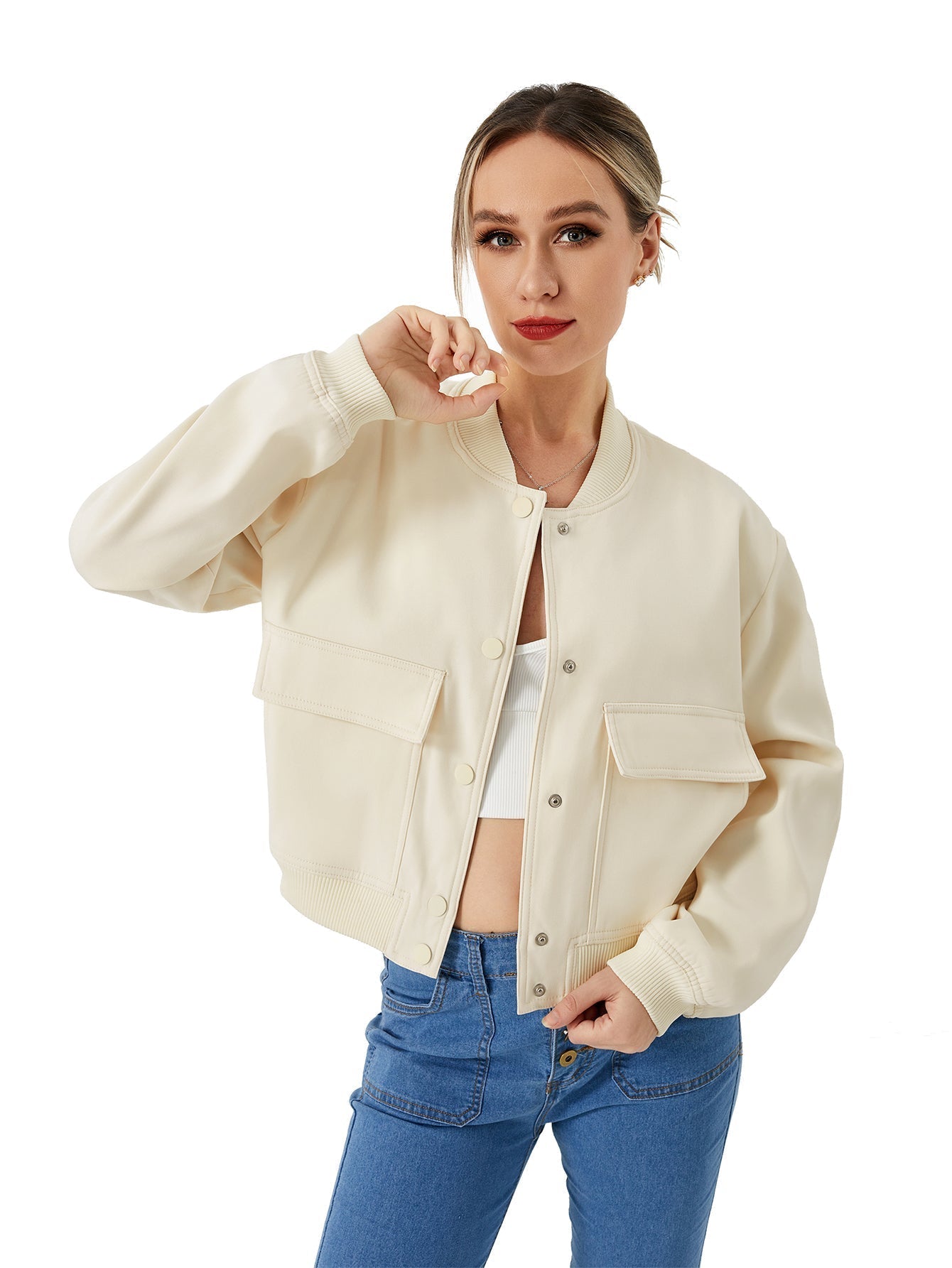 Kate - Veste bombardier fine
