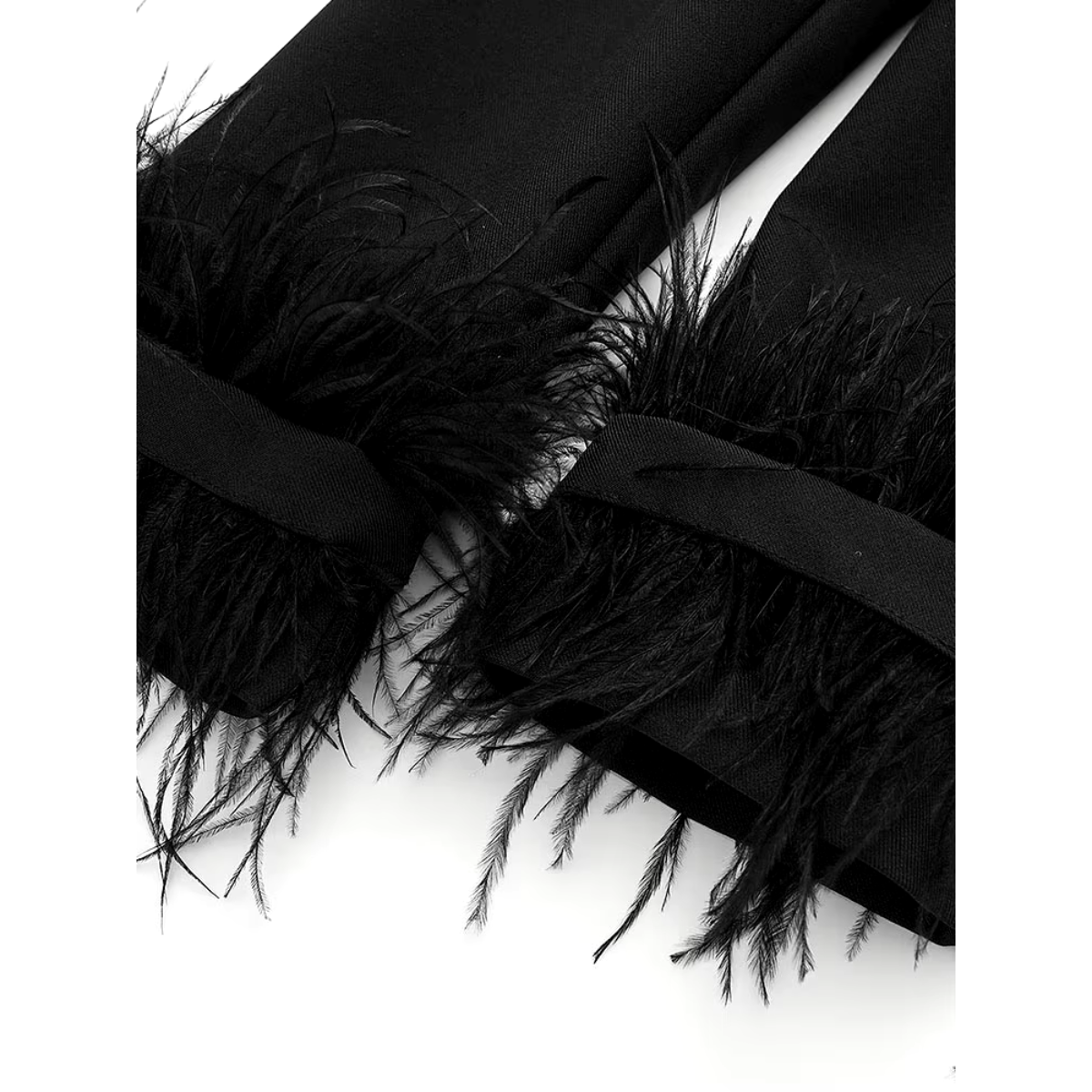 Blazer avec des plumes de fée oversize pour femmes