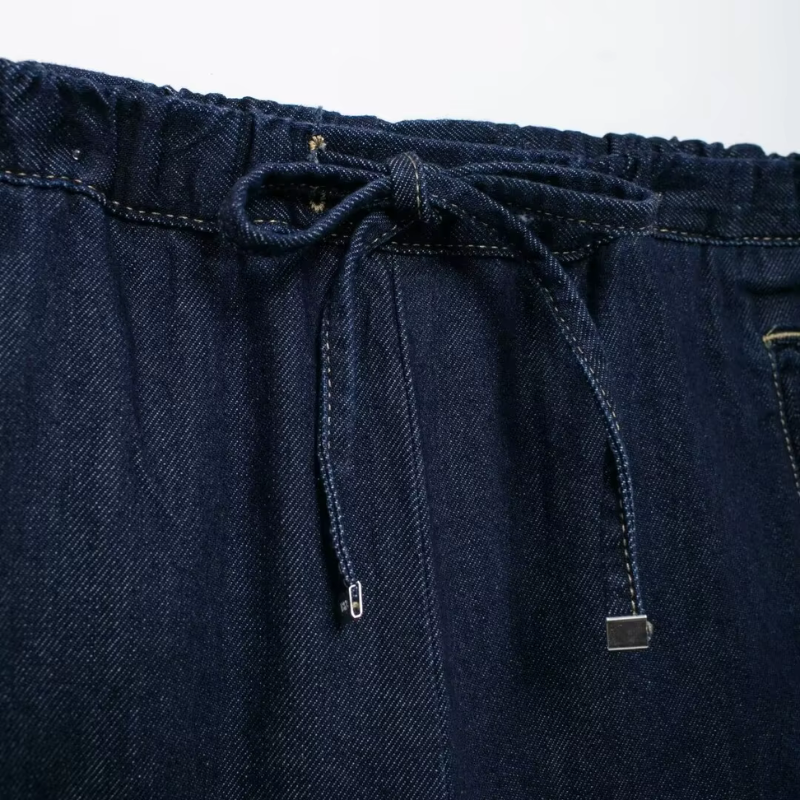 Ensemble denim urbain ample pour femmes
