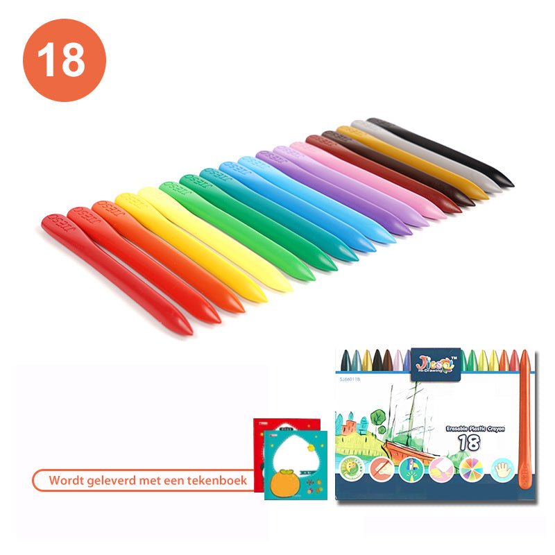 Crayons de cire naturels et colorés - EcoCrayons pour une coloration durable