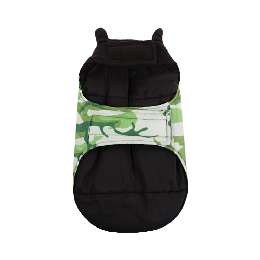 PawComfort - Manteau réversible pour chien avec coutures camouflage | Style et confort