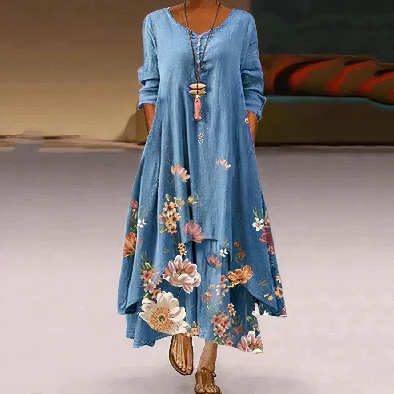 Fleur - Robe élégante pour toutes occasions