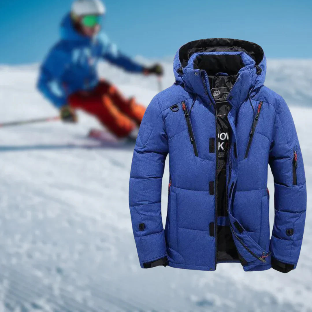 Veste d'hiver Joost - Veste d'hiver de haute qualité pour hommes avec capuche amovible