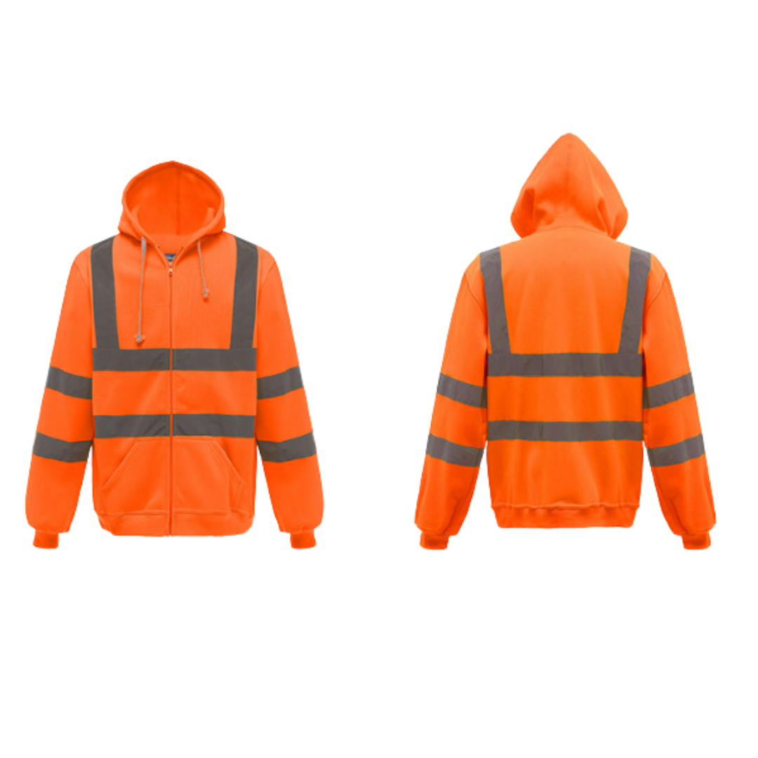 Sven - Veste d'hiver zippée réfléchissante pour hommes