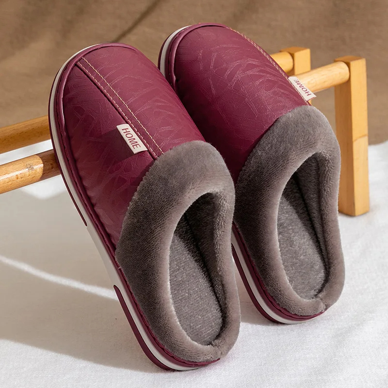 Romy - Pu -leren Ladies Slippers