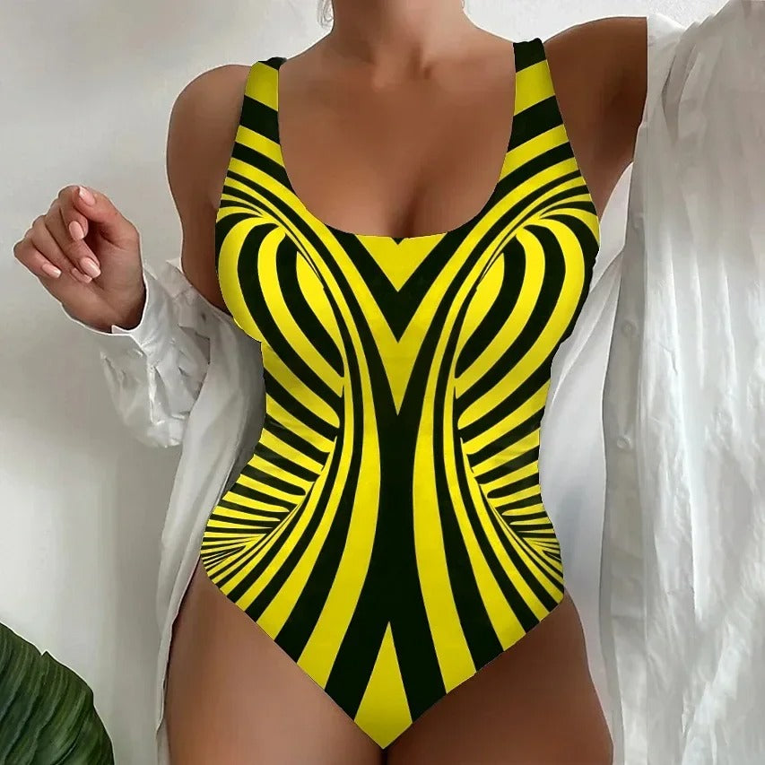 LolaBeach - Maillot de bain à imprimé zèbre