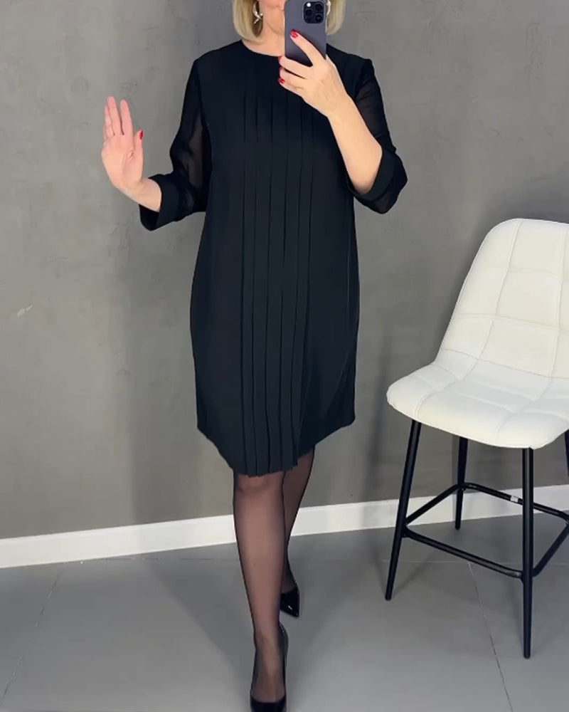 Lidia - Robe élégante et fluide pour soirées