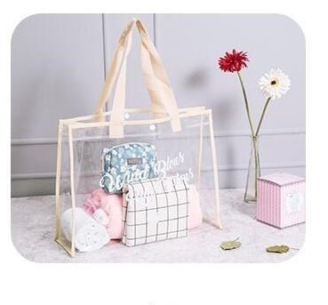 SoSun - Sac de plage en PVC transparent