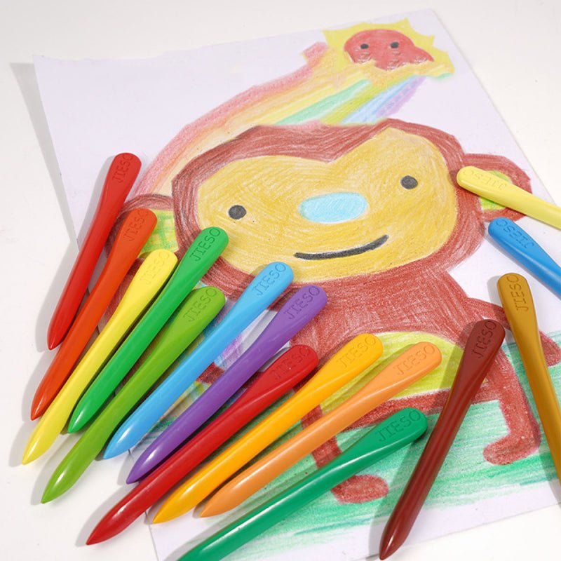 Crayons de cire naturels et colorés - EcoCrayons pour une coloration durable