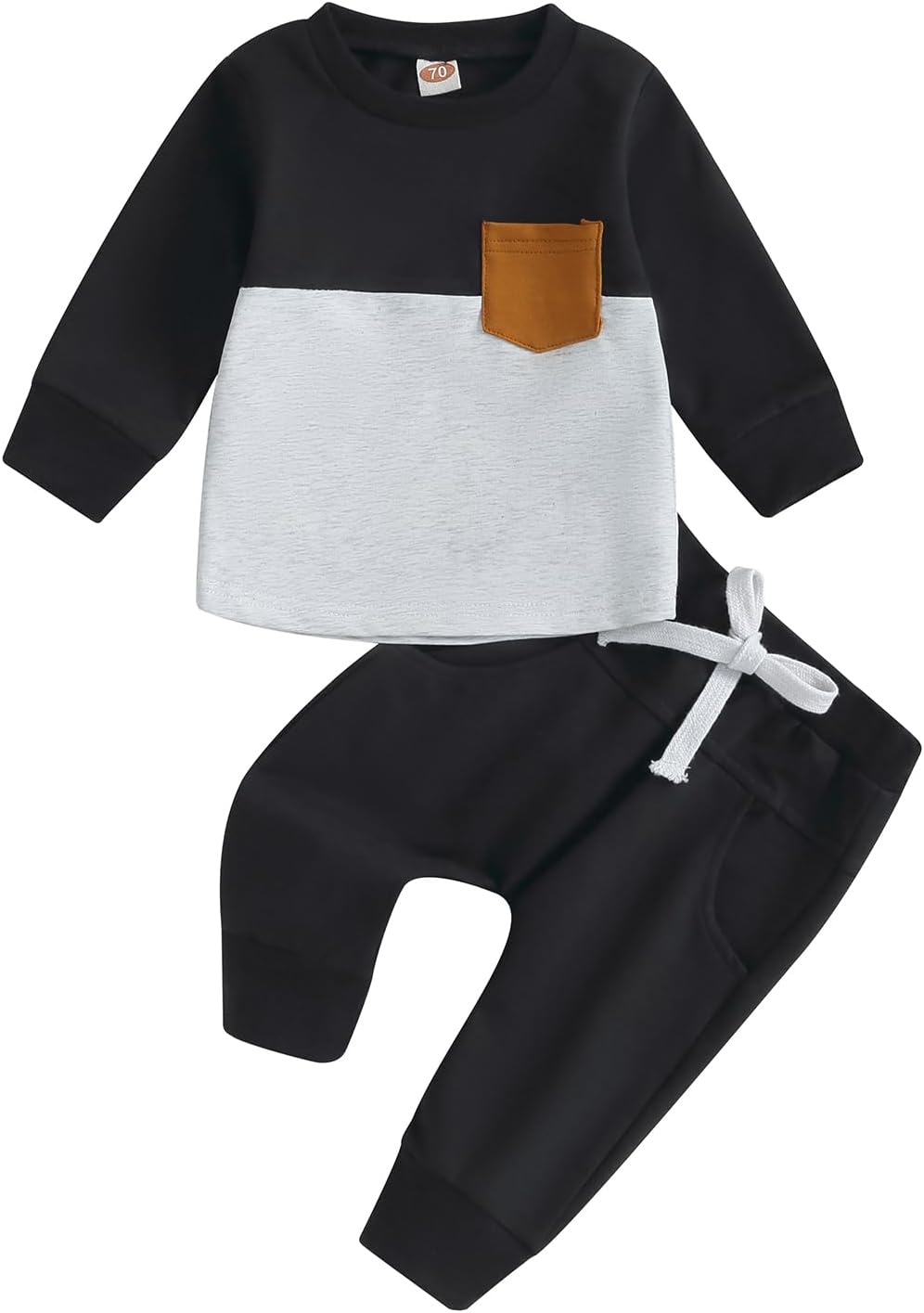 Ensemble d'Hiver Baby Jogger - Sweatshirt Contrasté et Pantalon pour le Confort par Temps Froid