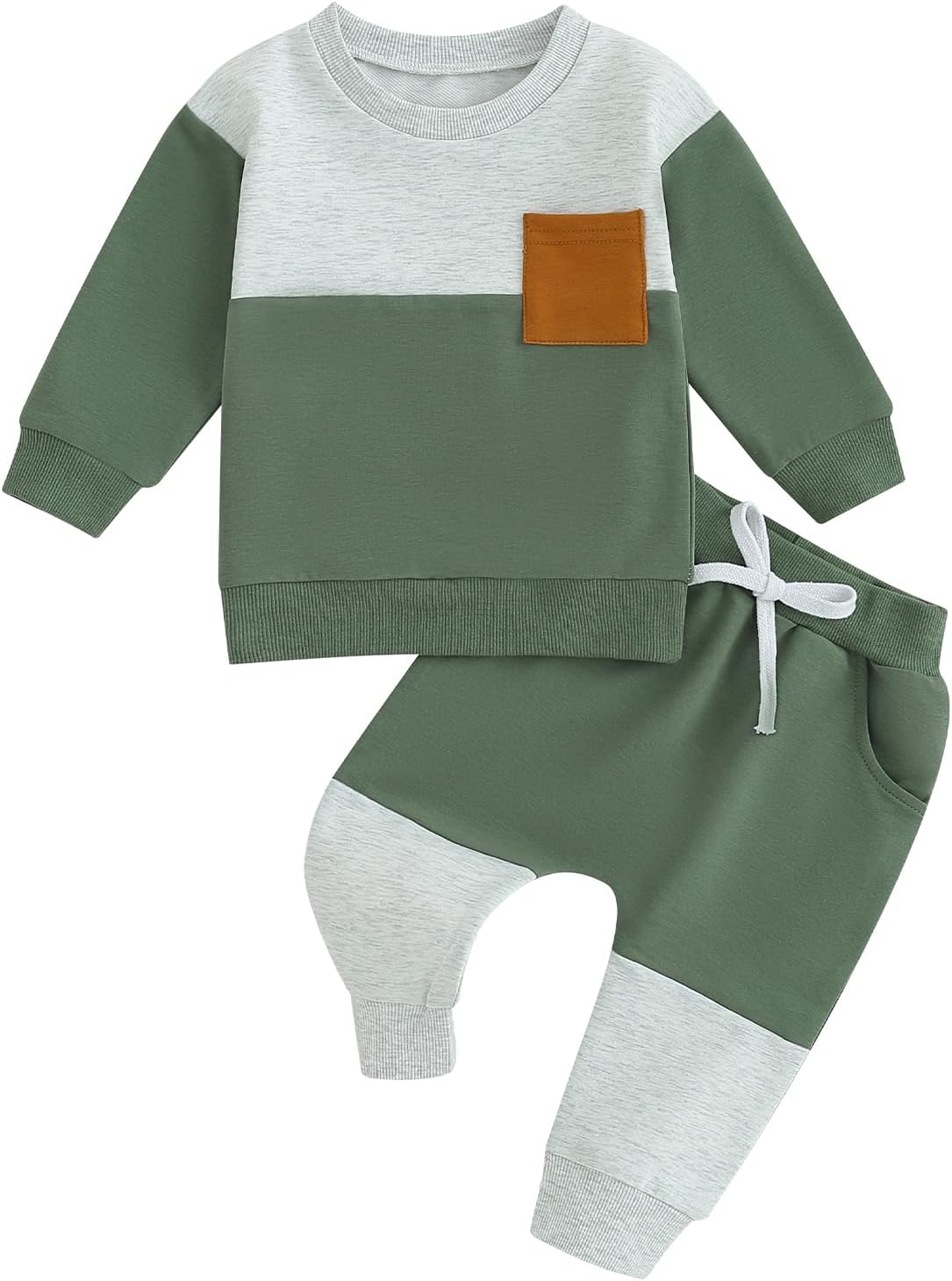 Ensemble d'Hiver Baby Jogger - Sweatshirt Contrasté et Pantalon pour le Confort par Temps Froid