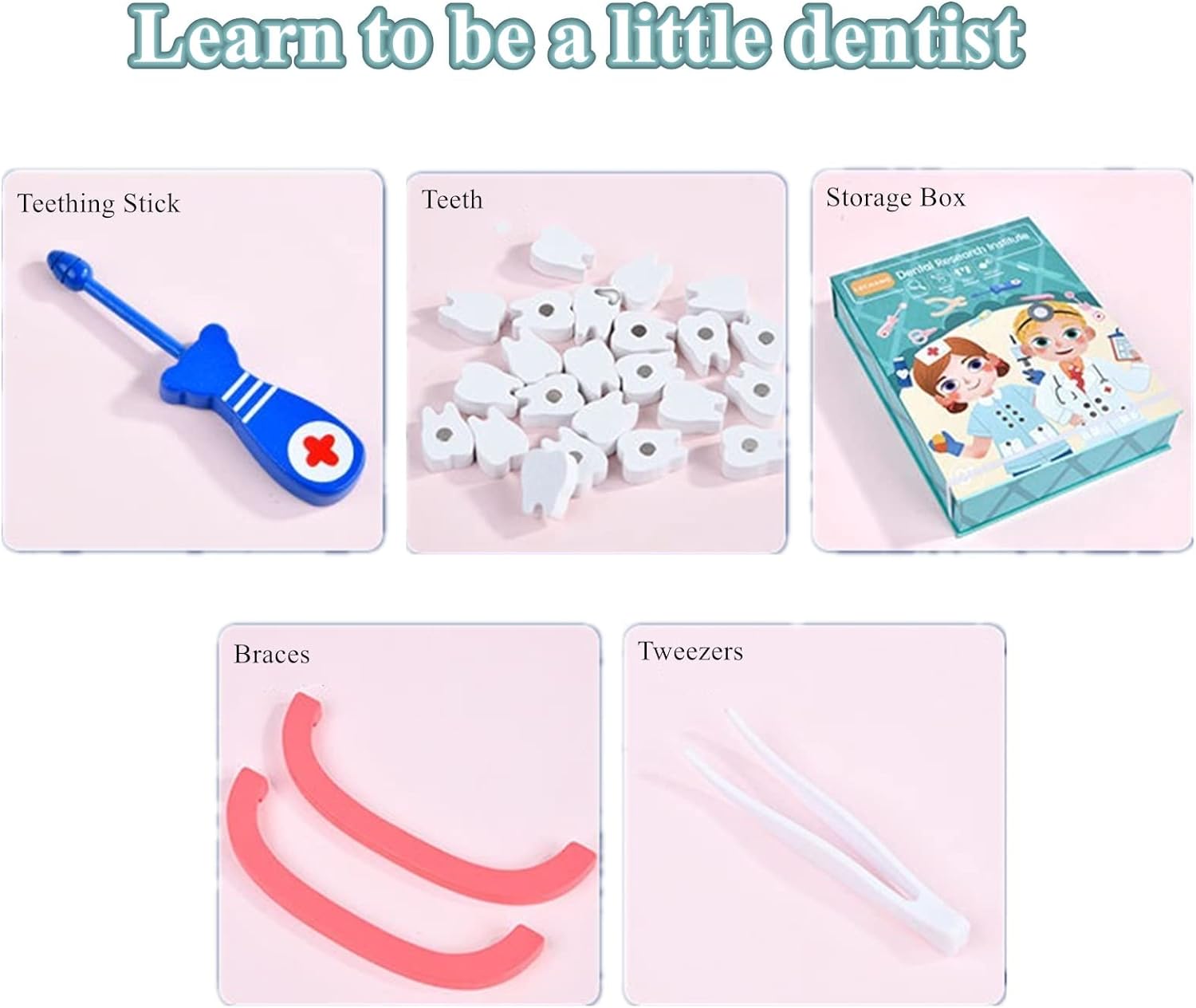 Coffret de Jeu Dentiste - ToothTales pour un Jeu Éducatif en Soins Dentaires