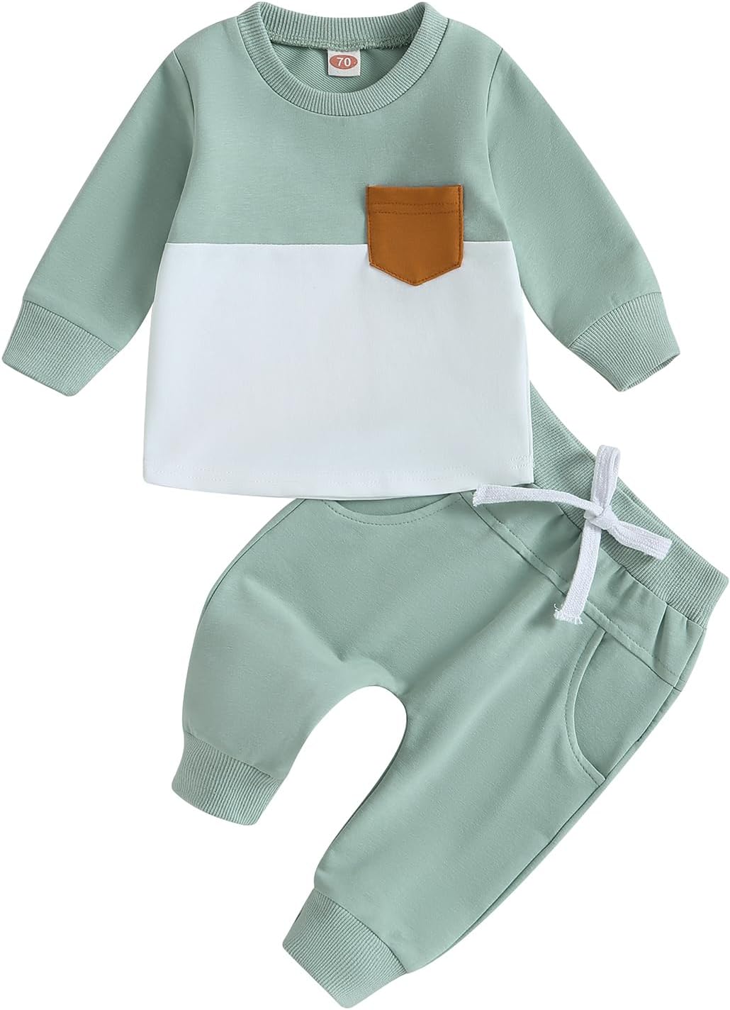 Ensemble d'Hiver Baby Jogger - Sweatshirt Contrasté et Pantalon pour le Confort par Temps Froid