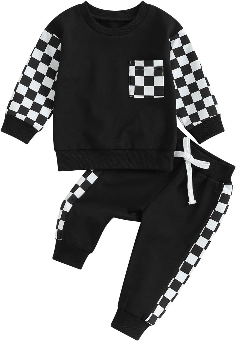 Ensemble d'Hiver Baby Jogger - Sweatshirt Contrasté et Pantalon pour le Confort par Temps Froid