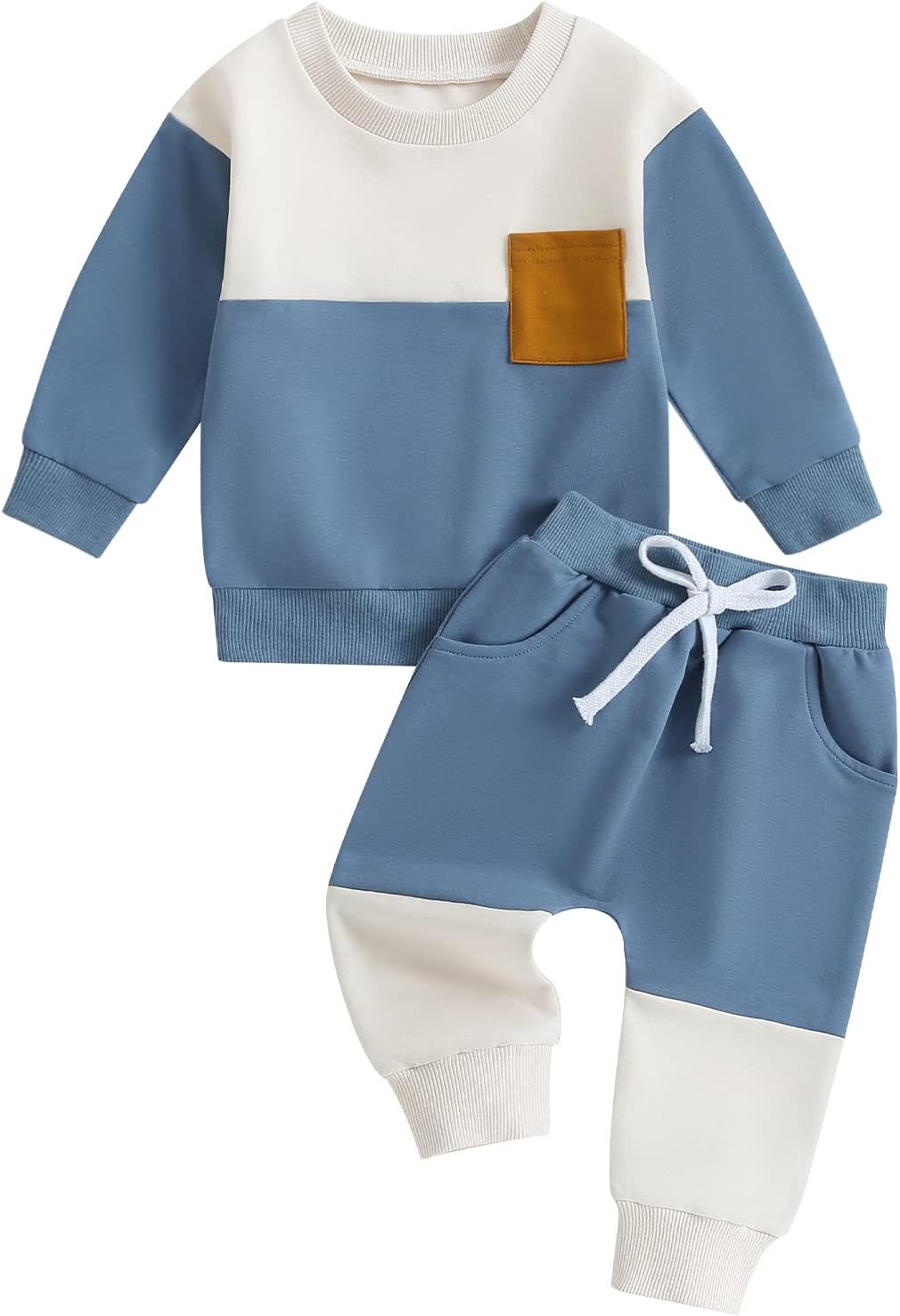 Ensemble d'Hiver Baby Jogger - Sweatshirt Contrasté et Pantalon pour le Confort par Temps Froid