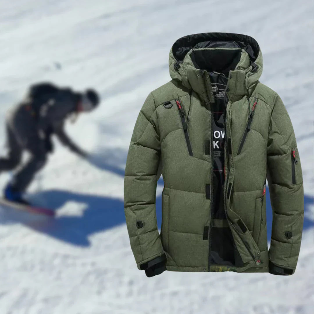 Veste d'hiver Joost - Veste d'hiver de haute qualité pour hommes avec capuche amovible