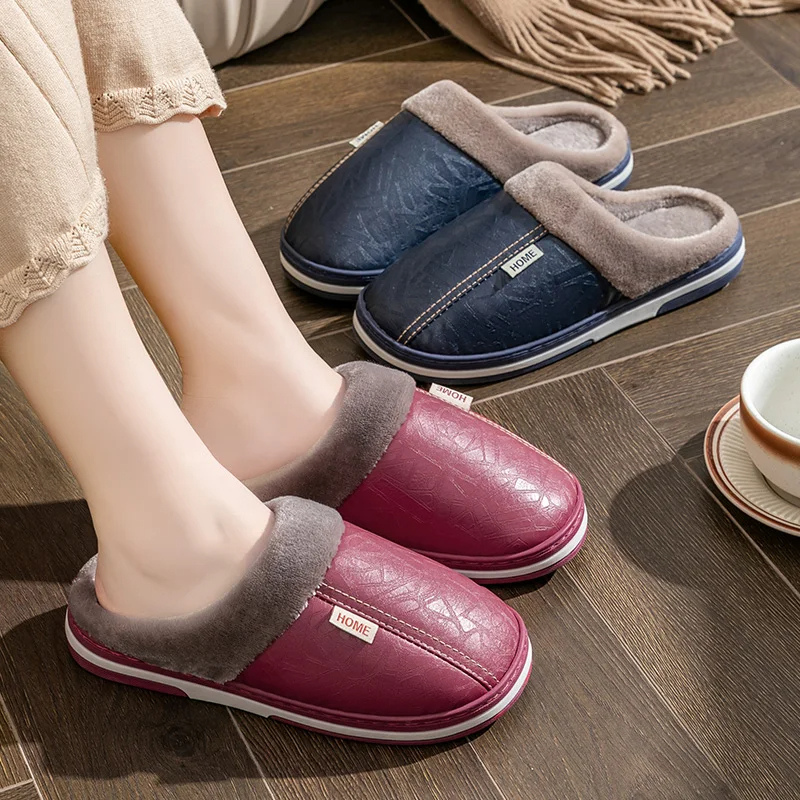 Romy - Pu -leren Ladies Slippers