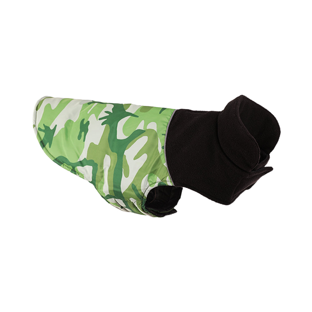 PawComfort - Manteau réversible pour chien avec coutures camouflage | Style et confort