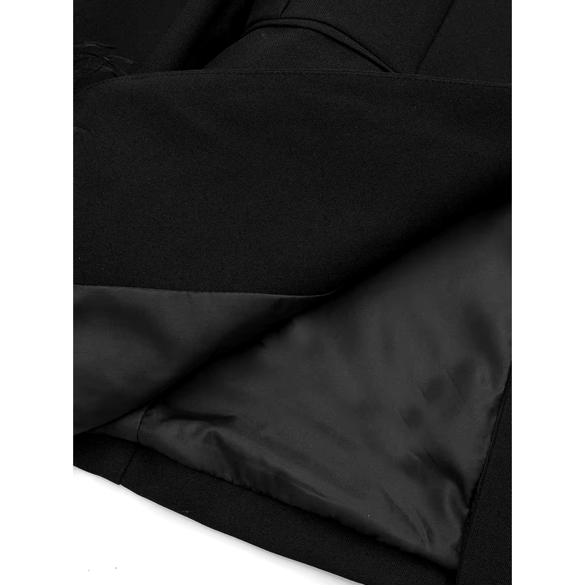 Blazer avec des plumes de fée oversize pour femmes