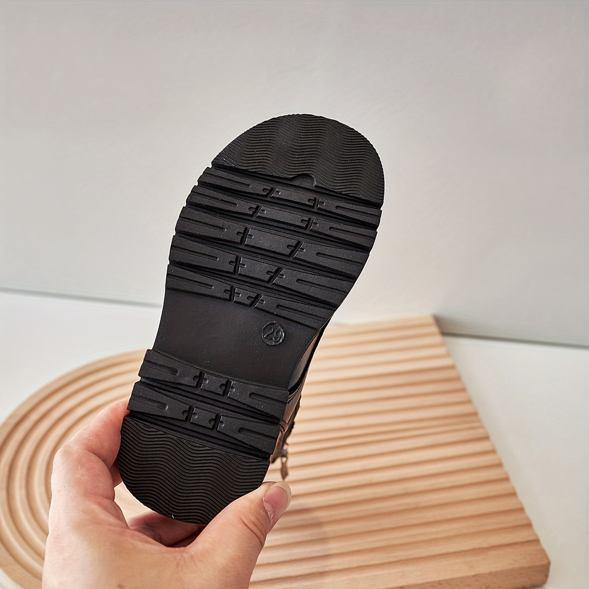 Ava - Bottes hautes à fermeture éclair et motif de dentelle pour filles